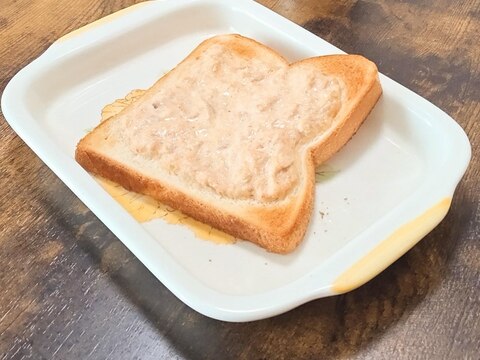 ツナ明太マヨトースト!!